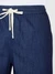 Short en coton denim bio | bleu indigo "fig loose denim classic indigo shorts classic indigo" - Knowledge Cotton Apparel