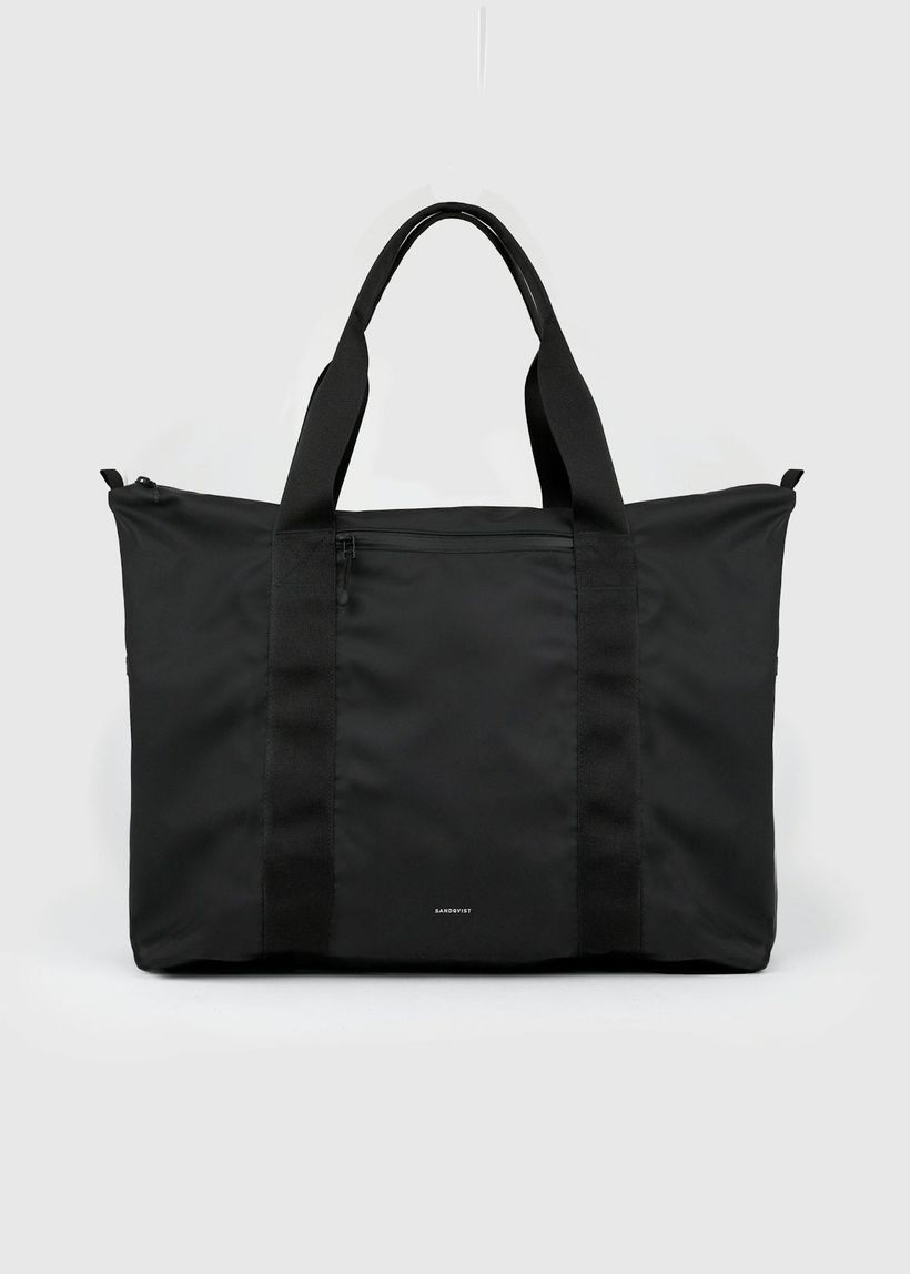 Sac de voyage 49l | noir "stream weekender bag - black" - Sandqvist