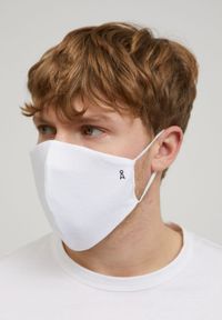 Masque blanc en coton bio et polyester recyclé - redaav aa