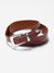 Ceinture en cuir tannage végétal | camel "western ranch belt - toffee brown"