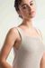 Robe en maille de coton bio et recyclé | beige "maglia donna cotone rigenerato luna" - Rifò