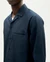 Chemise en coton bio | marine "Navy nascar shirt - blue" - Thinking Mu