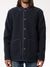 Veste marine en laine recyclée - fred cloth jacket navy - navy - Nudie Jeans - 1