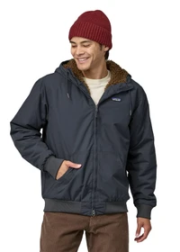 Manteau en matières recyclées | marine "m's lined isthmus hoody - smolder blue"