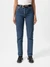 Jean mom en coton bio | bleu "breezy britt morning soul" - Nudie Jeans