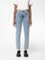 Jean mom bleu vintage en coton bio - breezy britt favorite blues