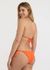 Bas de maillot en matières recyclées | orange "swim tie bikini bottom - blood orange"