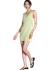 Robe verte en tencel - mini dress helen matcha - Jan'n June
