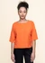 Blouse en tencel | orange "maitia shirt - tile red"