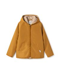Manteau en matière recyclée | jaune "laurie technical hooded jacket mustard"