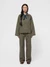 Veste en coton bio | kaki "bibbi workwear jacket - olive" - Nudie Jeans