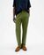 Pantalon droit léger en coton bio | vert "kentia travel light pants - green"