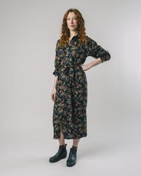 Robe longue à motifs floraux en viscose ecovero - dalia