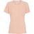 T-shirt pêche en coton bio - paradise peach