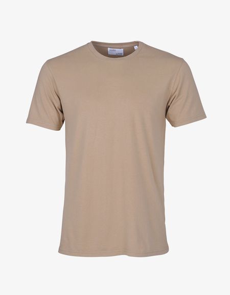T-shirt beige en coton bio - desert khaki