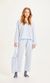 Ensemble pyjama rayé en coton bio - blue fog - Knowledge Cotton Apparel - 5