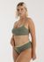 Culotte en coton bio | vert "core brief seaweed" - Organic Basics