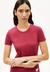 T-shirt en coton biologique | rouge "kardaa - red ash" - Armedangels