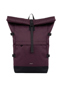 Sac à dos 26l en matière recyclée | bordeaux "icon rolltop backpack l - cabernet"