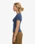 T-shirt en coton biologique | bleu "organic rib ss t-shirt - petrol blue" - Colorful Standard