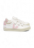 Baskets à scratch en cuir sans chrome | rose "recife chfree extra white petale" - Veja