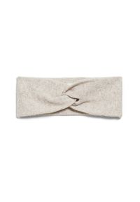 Bandeau beige en coton et laine bio - maritaa