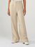 Pantalon ample en lin bio | beige "loose linen pants light feather gray" - Knowledge Cotton Apparel