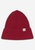 Bonnet rouge en coton et laine bio - maax