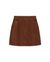 Jupe en velours côtelé de coton bio | marron "chocolate corduroy marsha skirt"