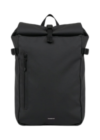 Sac à dos 20l en matière recyclée | noir "stream slim rolltop m - black"