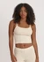 Débardeur en coton bio |beige "pointelle top - cloud" - Organic Basics