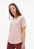 T-shirt rose en coton bio - minaa kinoko