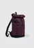 Sac à dos en matière recyclée | bordeaux "icon rolltop backpack m - cabernet" - Sandqvist