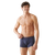 Boxer made in france en lin | marine "johnny marine lsf" - Le Slip Français