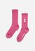 Chaussettes en coton bio | rose "saamus bold - crushed berry"