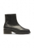 Bottines en cuir vernis certifié | cuir noir "virginie"