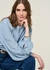 Blouse en tencel | bleu clair "evi tencel blouse - cloud blue" - Kuyichi