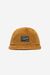 Casquette velours en coton bio | camel "cord 5-panel cap deep toffee"
