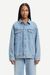 Veste en jean oversize bleu clair en coton bio - nicole vintage legacy
