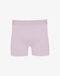 Boxer uni en coton bio | rose "faded pink"