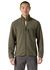 Veste polaire en matières recyclées | vert "synch jkt - basin green"