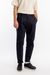 Chino à pinces en coton bio | noir "everyday pant black"
