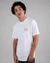 T-shirt imprimé en coton bio | blanc "holiday regular t-shirt white white"