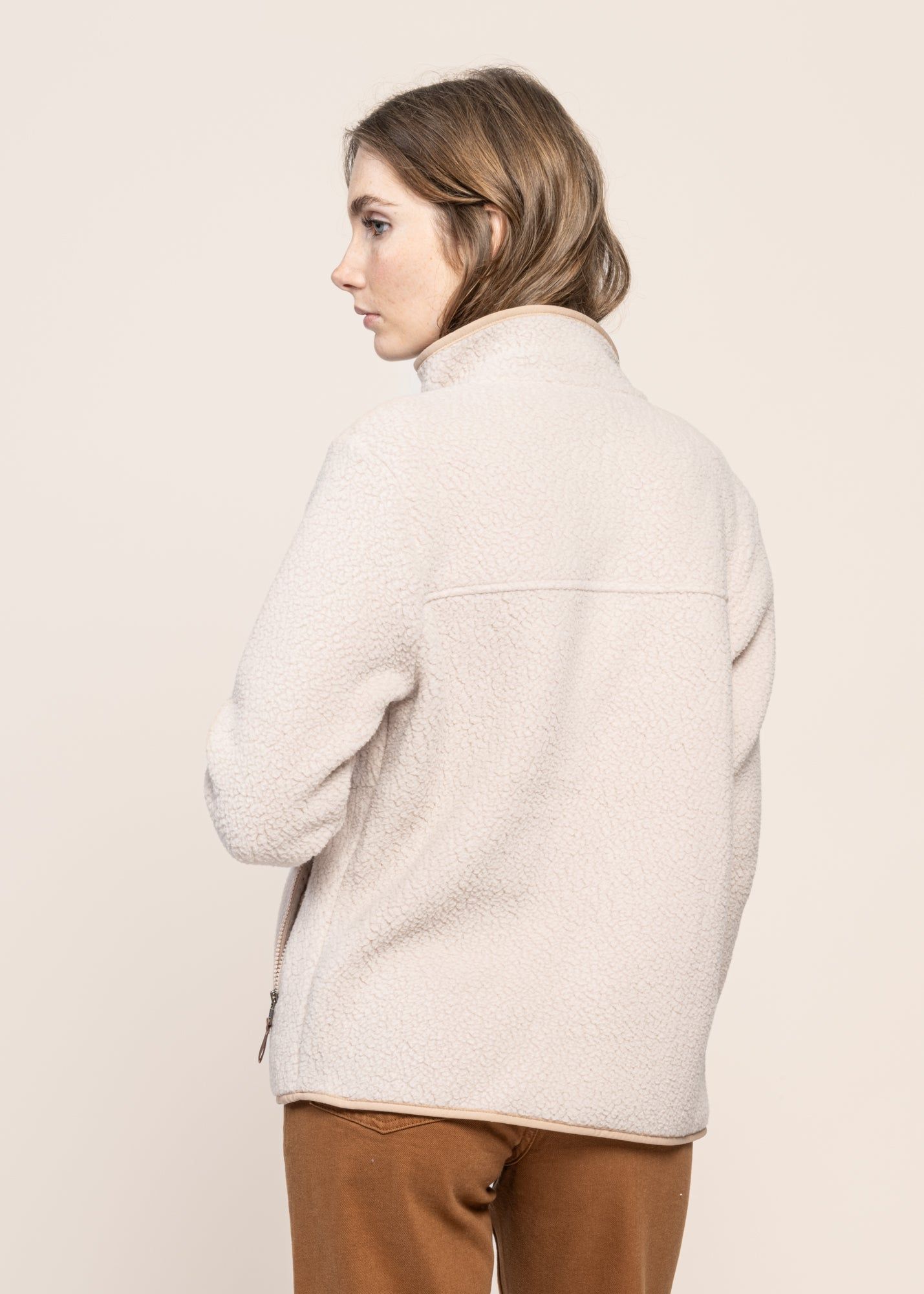 Polaire patagonia beige sale