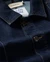 Veste en denim de coton bio | bleu "dark clean denim gus jacket" - Thinking Mu - 6