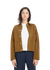 Veste jersey en coton bio | ixiar - camel