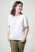 T-shirt ample en matières recyclées | blanc "amabel white" - Kings of Indigo