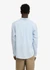 Chemise droite en lin bio | bleu ciel "organic linen shirt - polar blue" - Colorful Standard