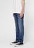 Jean slim en coton bio | bleu "lean dean indigo ink" - Nudie Jeans