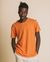 T-shirt terracotta en chanvre et coton bio